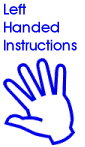 Left Handed Instructions